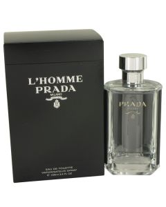 Prada L'Homme Eau de Toilette 3.4 oz - The Modern Gentleman's Scent