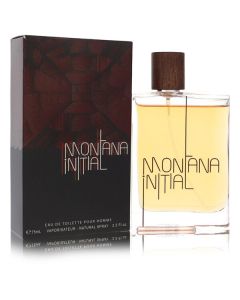 Montana Initial Eau De Toilette Spray for Men - 2.5 oz - Bold & Mysterious
