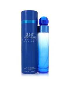 Perry Ellis 360 Very Blue - The Ultimate Fresh Scent for Men - 3.4 fl oz