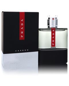 Prada Luna Rossa Carbon Eau de Toilette Spray, 5.1 oz - For the Modern Explorer