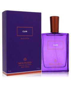 Molinard Cuir Eau de Parfum Spray - Unisex 2.5 oz - Sensual Leather Scent