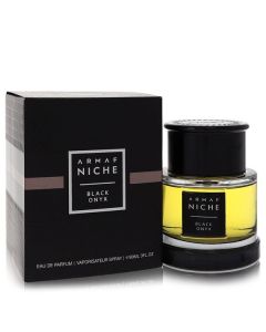 Armaf Niche Black Onyx - Unisex Eau De Toilette Spray - 3 oz - Deep & Mysterious Scent