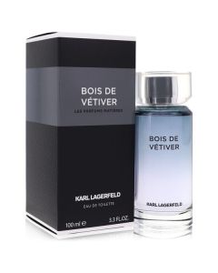 Karl Lagerfeld Bois de Vetiver Eau de Toilette Spray for Men - Fresh 3.3 oz