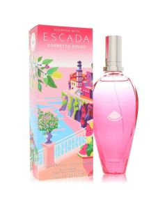 Escada Sorbetto Rosso Eau De Toilette Spray - Refreshing Summer Scent - 3.3 fl oz