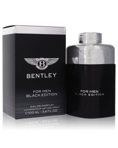 Bentley Black Edition Eau De Parfum Spray 3.4 oz - Mysterious & Sophisticated Fragrance for Men