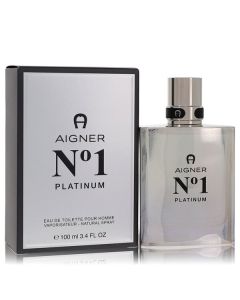 Aigner No. 1 Platinum Cologne - The Bold Scent for Confident Men - 3.4 fl oz
