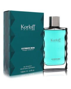 Korloff Ultimate Man Eau De Parfum Spray - 3.4 fl oz - Bold Fragrance for Men