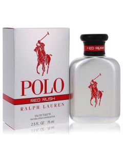 Ralph Lauren Polo Red Rush Eau De Toilette Spray - The Energy You Crave (2.5 oz)