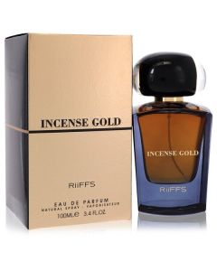 Riiffs Incense Gold Eau de Parfum Spray - Unisex, 3.4 fl oz - Golden Seduction