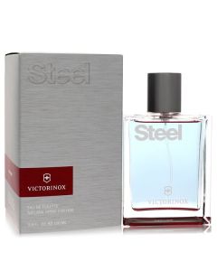 Swiss Army Steel Cologne - 3.4 oz - For Men - Fresh & Bold
