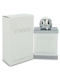 Roccobarocco Rocco White Eau De Toilette Spray 3.4 oz for Men