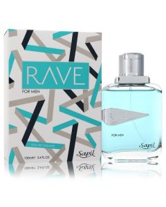 Sapil Rave Eau De Toilette Spray for Men - 3.4 oz
