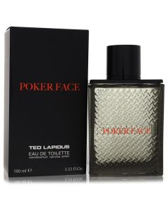 Ted Lapidus Poker Face Cologne for Men - 3.4 fl oz - A Bold Scent