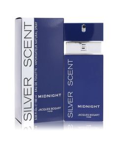 Jacques Bogart Silver Scent Midnight Eau De Toilette Spray - Mysterious & Bold 3.4 oz