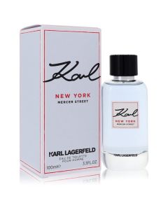 Karl Lagerfeld New York Mercer Street Eau De Toilette for Men 3.3 oz - Fresh & Bold