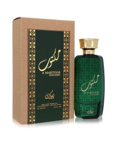 Nusuk Maktoob Eau De Parfum Spray - 3.3 oz - Captivating Scent for Men
