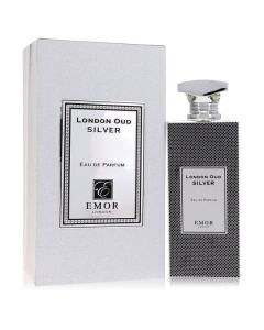Emor London Oud Silver Unisex Perfume Spray - 4.2 oz - Captivating Scent