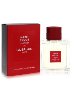 Guerlain Habit Rouge L'instinct: Bold Scent for the Modern Man - 1.6 oz Spray