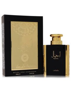 Lattafa Ajial Eau De Parfum Spray for Men - 3.4 oz - Captivating Scent