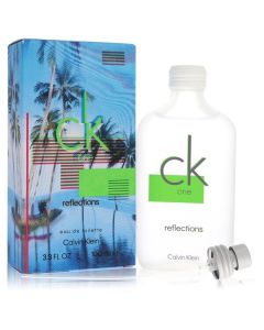 Calvin Klein CK One Reflections - Fresh Unisex Eau De Toilette Spray 3.4 oz