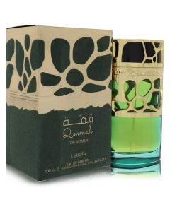 Lattafa Qimmah Eau de Parfum Spray - Sensual Floral Fragrance for Women - 3.4 fl oz