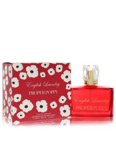 English Laundry Proper Poppy Perfume Spray for Her - 3.4 fl oz - Captivating Floral Fragrance
