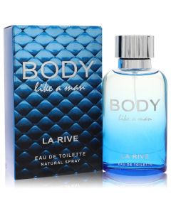 La Rive Body Like A Man - Seductive Eau De Toilette Spray for Men - 3 fl oz