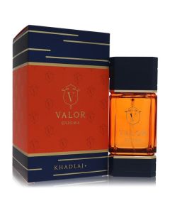 Khadlaj Valor Enigma: The Scent That Speaks Volumes - 3.4 oz Eau De Parfum for Men