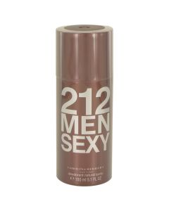 Carolina Herrera 212 Sexy Deodorant Spray 5.1 oz for Men - Seductive Confidence