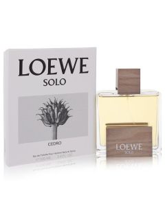 Loewe Solo Loewe Cedro Eau De Toilette 3.4 oz - A Woodsy, Masculine Fragrance