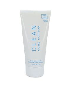Clean Cool Cotton Shower Gel - 6 oz of Fresh, All-Day Scent