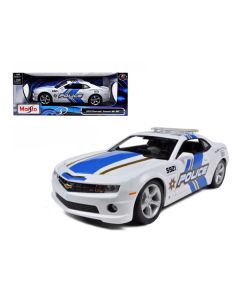 Maisto Camaro RS SS Police Car Model 1:18 Scale - Detailed Diecast Replica
