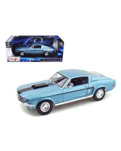 Maisto Mustang CJ Cobra Jet - Blue - 1/18 Scale Diecast Model