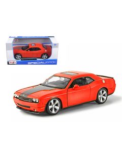 Maisto Dodge Challenger SRT8 - Bright Orange 1/24 Scale Diecast Model Car (31280or)