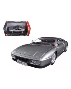 Bburago Ferrari 348 TS Grey 1/18 Diecast Model Car - Detailed Replica