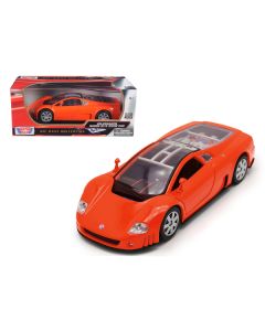 Motormax Volkswagen Nardo W12 Show Car Orange 1/18 Diecast Model - Doors Open!