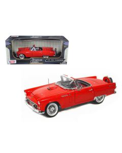 Motormax 1956 Ford Thunderbird Red 1/18 Scale Diecast Model Car