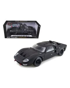Shelby Collectibles 1966 Ford GT-40 MK II - Matte Black 1:18 Scale Diecast Model Car