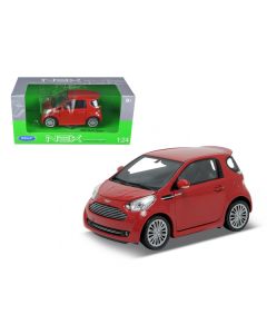 Aston Martin Cygnet - 1/24 Scale Diecast Model Car - Red - Welly 24028r