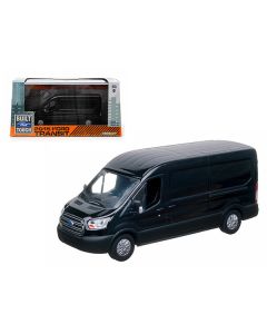 Greenlight 2015 Ford Transit (V363) Van - Tuxedo Black, 1/43 Scale Diecast Model
