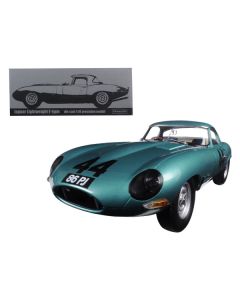 Paragon 1963 Jaguar Lightweight E-Type #44 "Arkins 86 PJ" 1/18 Diecast Model Car (9.5-inch Length)