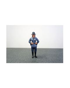 American Diorama State Trooper Sharon 1:18 Scale Diecast Figure - Law Enforcement Series