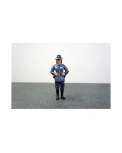 American Diorama State Trooper Sharon Figure 1:24 Scale - Detailed Diecast Accessory
