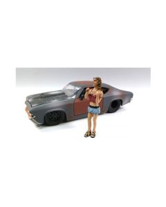 American Diorama Look Out Girl Monica 1:24 Scale Figure #23819 - Diecast Model Accessory