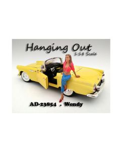 American Diorama 23854 "Hanging Out" Wendy Figurine - 3.75 Inch, 1/18 Scale Model