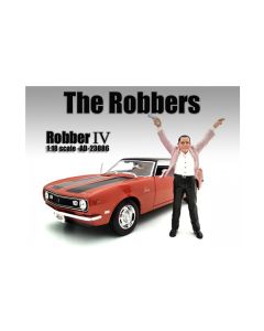American Diorama "The Robbers" Robber IV - 4 Inch Figure - 1:18 Scale