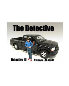 American Diorama The Detective #3 - 4-Inch Figure - 1:18 Scale Model