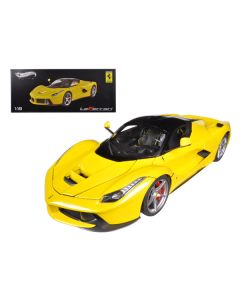 Hot Wheels Ferrari LaFerrari F70 Hybrid - Elite Edition 1/18 Scale - Yellow/Black
