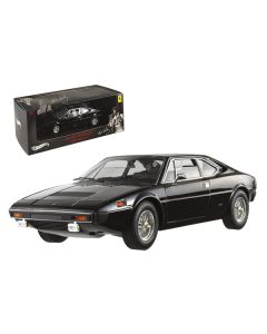 Hot Wheels Ferrari Dino 308 GT4 Black (Elvis Presley Owned) Elite Edition 1/18 Diecast Model Car