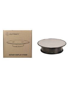 Autoart 98018: 8-Inch Silver Top Rotating Display Turntable for 1/43 - 1/24 Scale Models